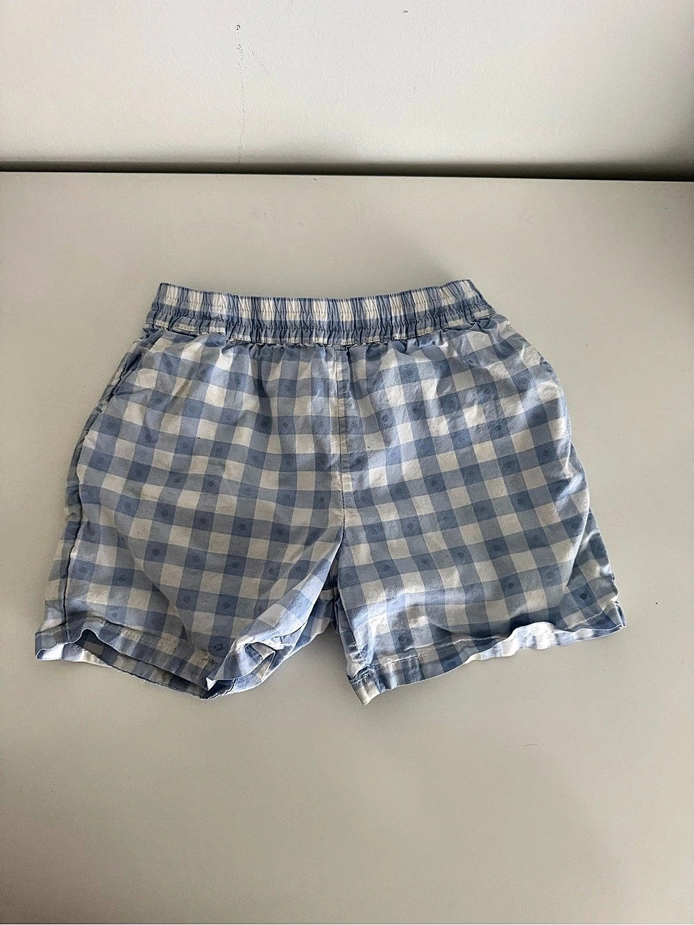 Hill House Boys Gingham Shorts Size 3/4Y